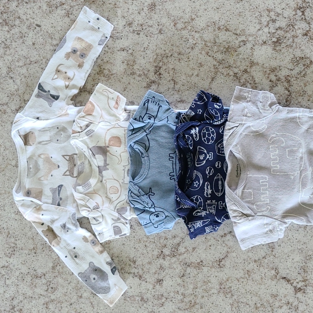 Bundle of Newborn Boy Clothes